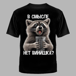 ФУТБОЛКА №995 " В СМЫСЛЕ НЕТ ВИНИШКА? "