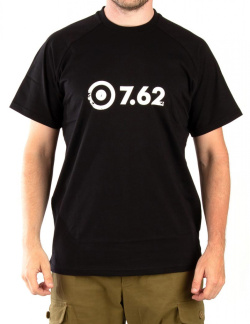 Футболка 7.62 Logo T-Shirt (Лого) (хлопок, черный) 7TS-01BLK 