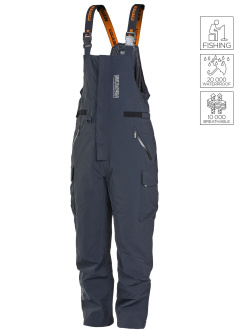 Полукомбинезон демисез. Norfin REBEL PRO PANTS GRAY